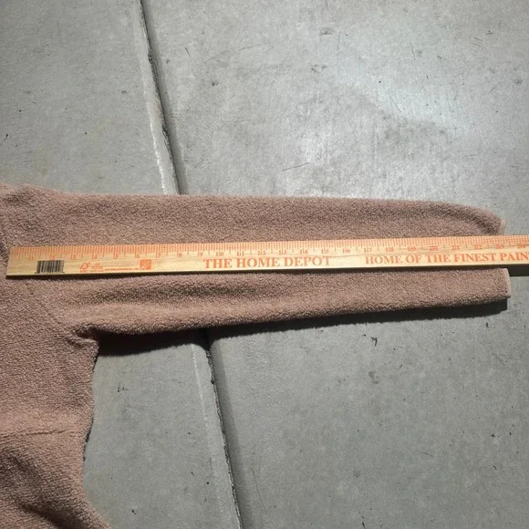 Patagonia Fleece Pullover Womens Large Brown Wool Blend 22935 EXCELLENT 1/4 Zip - Picture 8 of 10